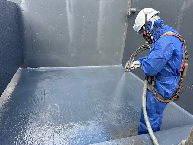 ポリウレア塗装がもたらす高防水・高耐久性